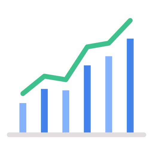 Marketing Sales Chart Graph Business Report Icon