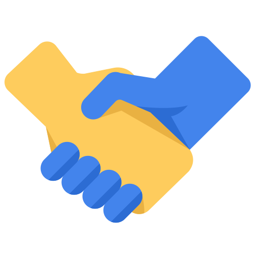 Company, shakehand, Business, join, work, Hands icon