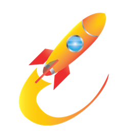 Business Conversion Seo Website Traffic Internet Transportation Marketing Rocket Communication Delivery Icon