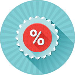Promotion Badge Price Discount Icon