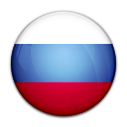 Russia flag icon - Country flags