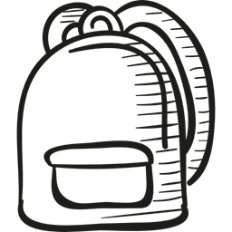 Scholar Education Children Carrier School Bag Bags Student Icon