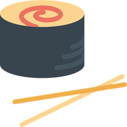 Food Fish Japanese Food Maki Raw Sushi Icon