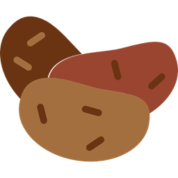 Potatoes Food Organic Vegetable Healthy Vegetarian Potato Icon