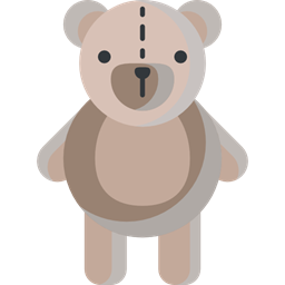 Animal Puppet Animals Childhood Fluffy Children Teddy Bear Icon