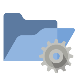 Open Gear Folder Icon