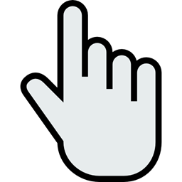 Finger, clicker, computer mouse, Multimedia Option, ui, Gesture, Gestures,  Healthcare And Medical, Mouse Clicker icon