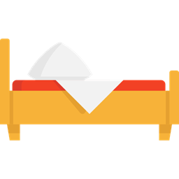 Bed Furniture And Household Comfortable Furniture Bedroom Icon