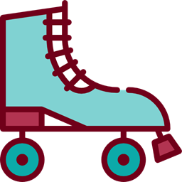Sports Skate Skating Skater Roller Skate Sports And Competition Icon