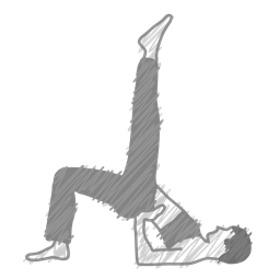 Health Exercise Meditation Pose Body Fitness Yoga Icon