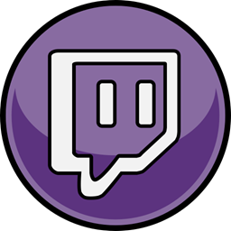media, Social, Twitch icon