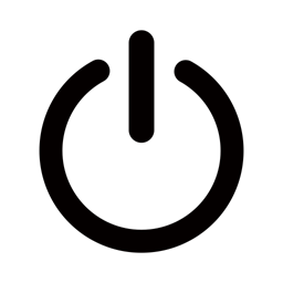Close, power, logout, off, login icon