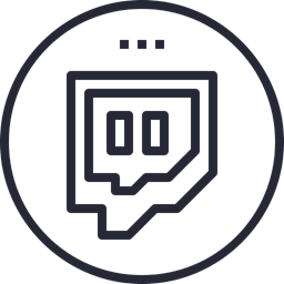 Media Network Logo Social Twitch Social Icon Icon