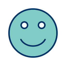 Face, happy, smiley, Emoticon icon
