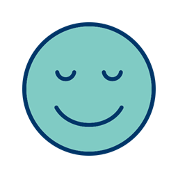 Face, smiley, Emoticon, Calm icon