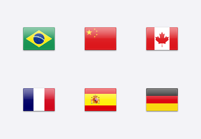 World flags icon packages