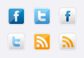 Metallic Social Icons 01 icon packages