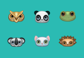 Zoom-eyed creatures icon packages
