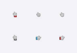 Hands icons icon packages