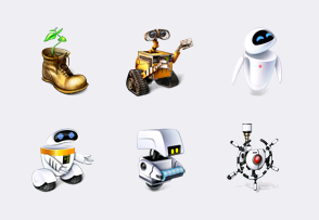 Wall-E icon packages