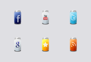 Drink web 2.0 icon packages