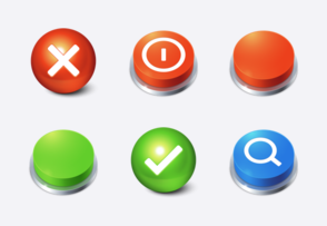 I like buttons icon packages