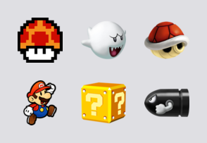 Super Mario icon packages
