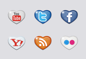 Sweet Social Media icon packages
