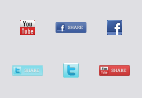 Social Media Bookmark icon packages