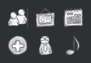 49 hand drawn icons icon packages