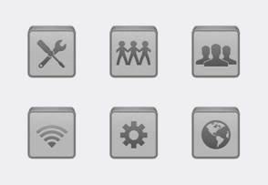iBox (Grey) icon packages