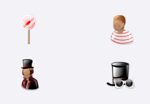 Charlie and the chocolate factory icon packages