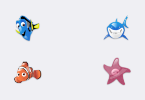 Finding Nemo icon packages