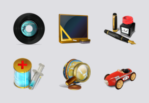 Old school by Babasse icon packages