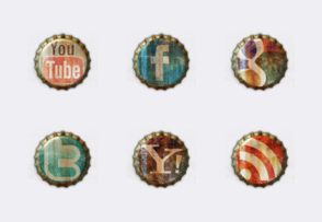 Old Bottle Crowns icon packages
