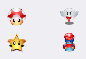 Super Mario Lumina icon packages