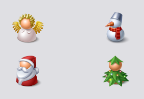 Christmas buddy icon packages