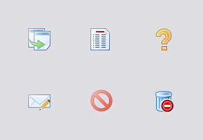 Matte set: Basic icon packages