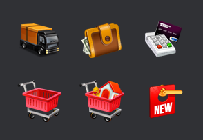 E-commerce icons icon packages