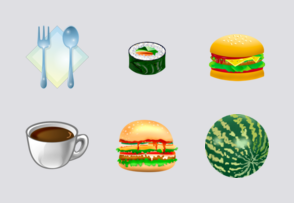 Food icons icon packages