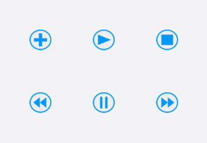Player Control Icons icon packages