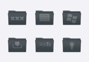 Leox Graphite icon packages