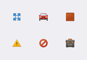 Toolbar icon set 2 icon packages