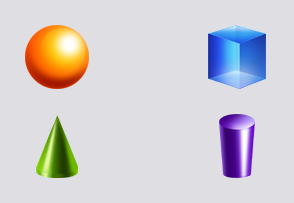 3D Shapes icon packages