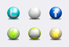 Social Ball icons icon packages