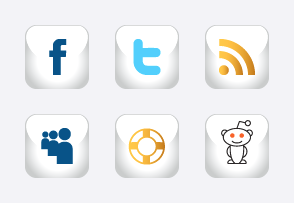 Social Media icons icon packages