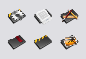 Pry Black icon packages