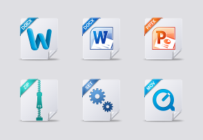 File Type icons icon packages