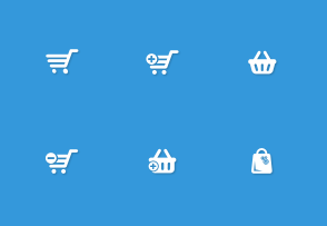 40 shopping cart icons icon packages