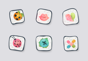 Sushi Icons icon packages